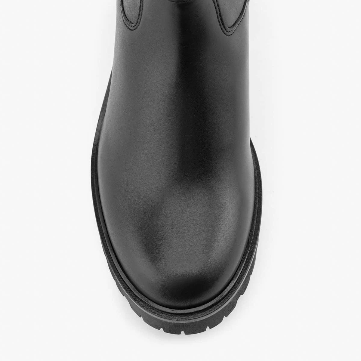Bottine Cuir lisse LIVIA noir, MAISON TOUFET