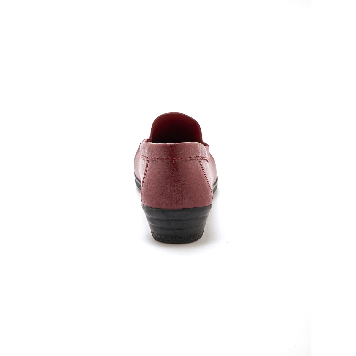 Mocassins plateau lisse bordeaux, PEDICONFORT