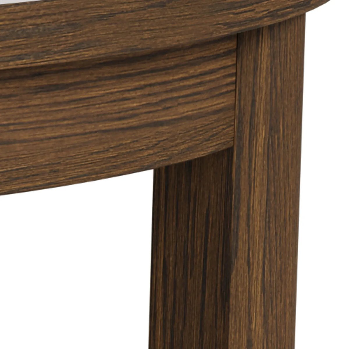 Table en céramique et chêne fumé 4 places D120 - SIMONE beige, HELLIN, DEPUIS 1862