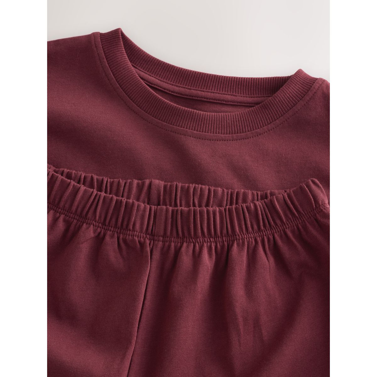 Pyjama style pantalon de jogging, lot 1 slogan rouge bordeaux, NEXT
