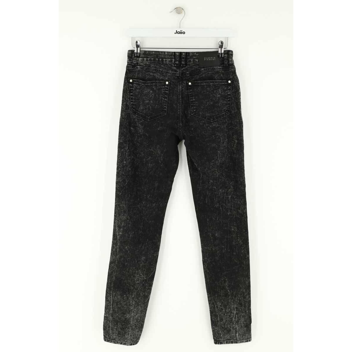 Jean slim - Très Bon État anthracite, CLAUDIE PIERLOT