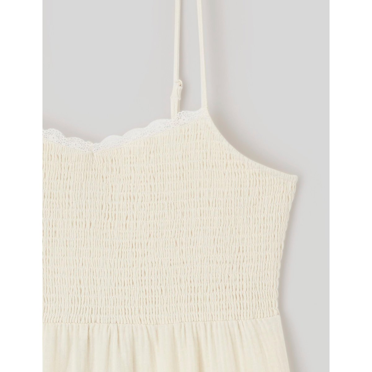 Robe courte gaze de coton naturel, BZB