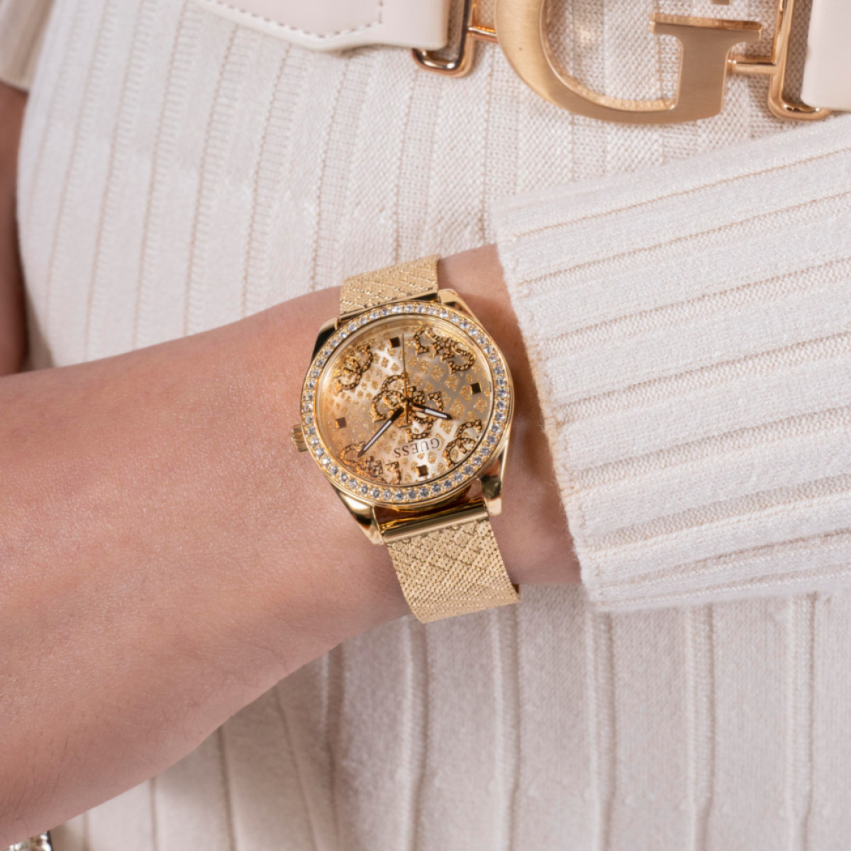 Montre Analogique  LADIES JEWELRY doré doré doré, GUESS