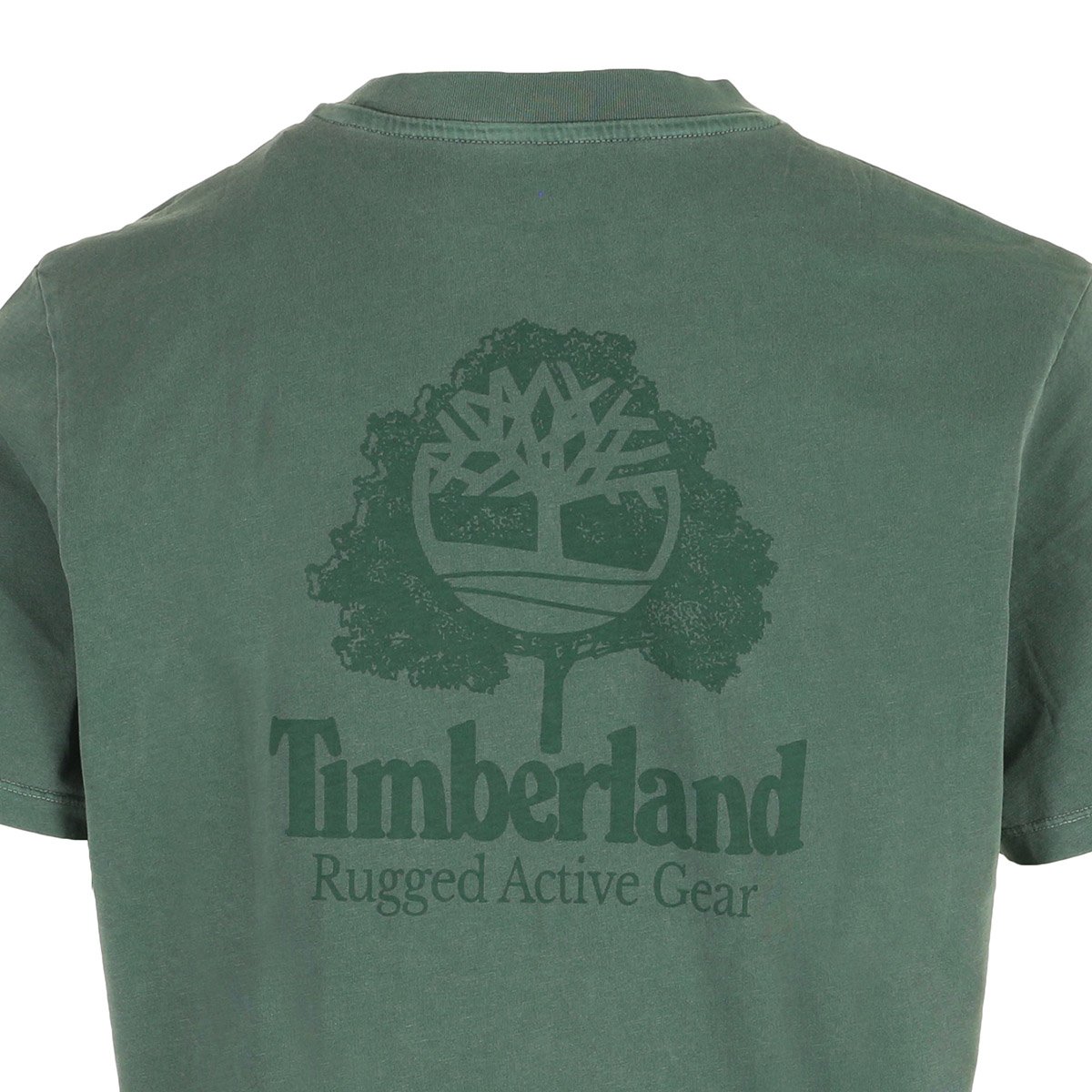 T-shirt RUGGED ACTIVE GEAR BACK dark green, TIMBERLAND