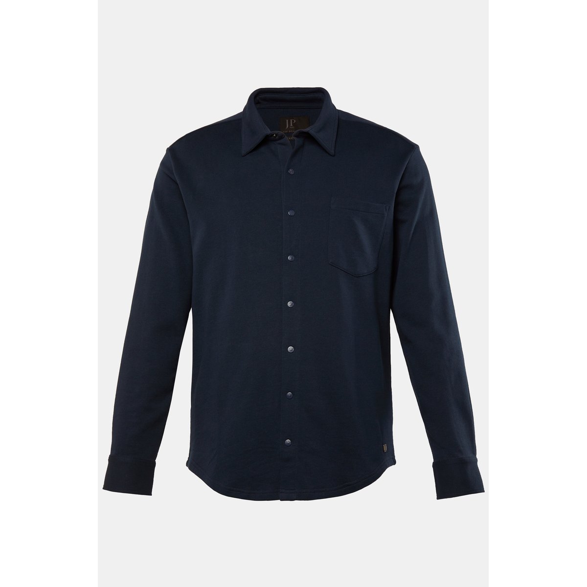 Chemise en molleton bleu marine, JP1880