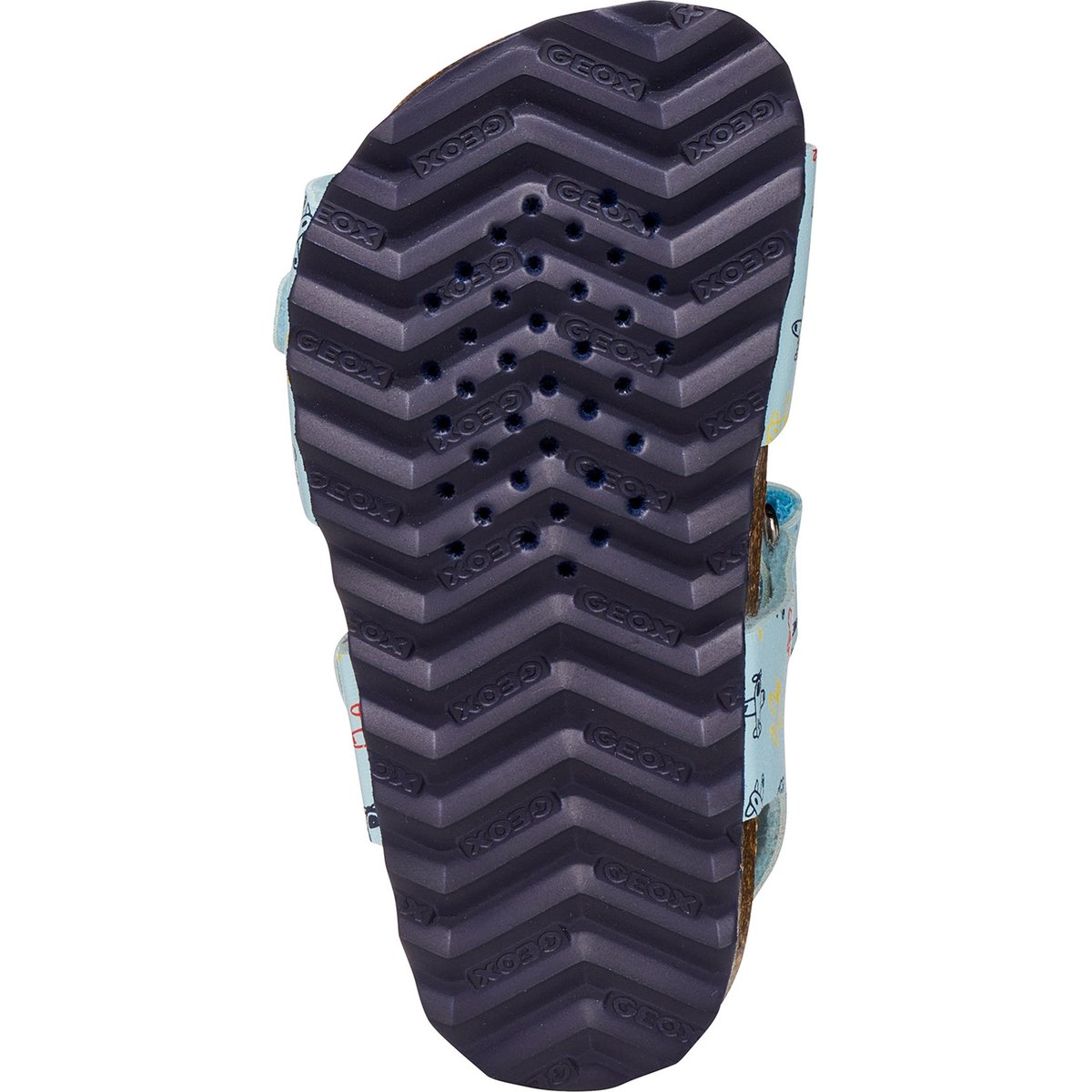 Sandales  B SANDAL CHALKI bleu clair, GEOX