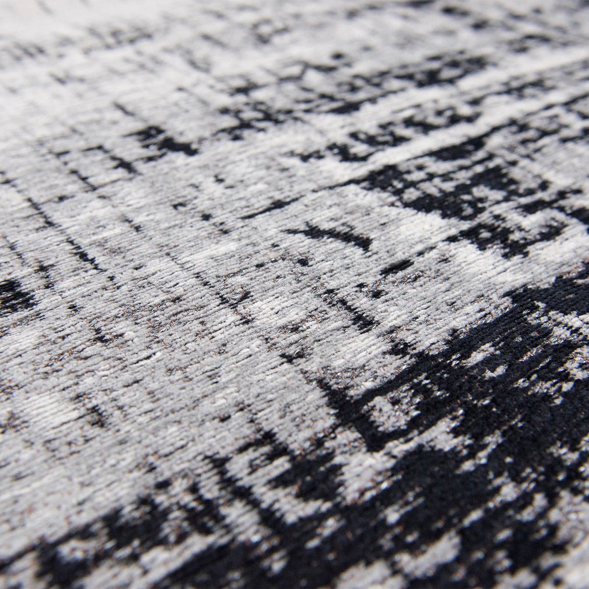 Tapis intérieur/extérieur tissé plat TUBE gris, NOVATREND