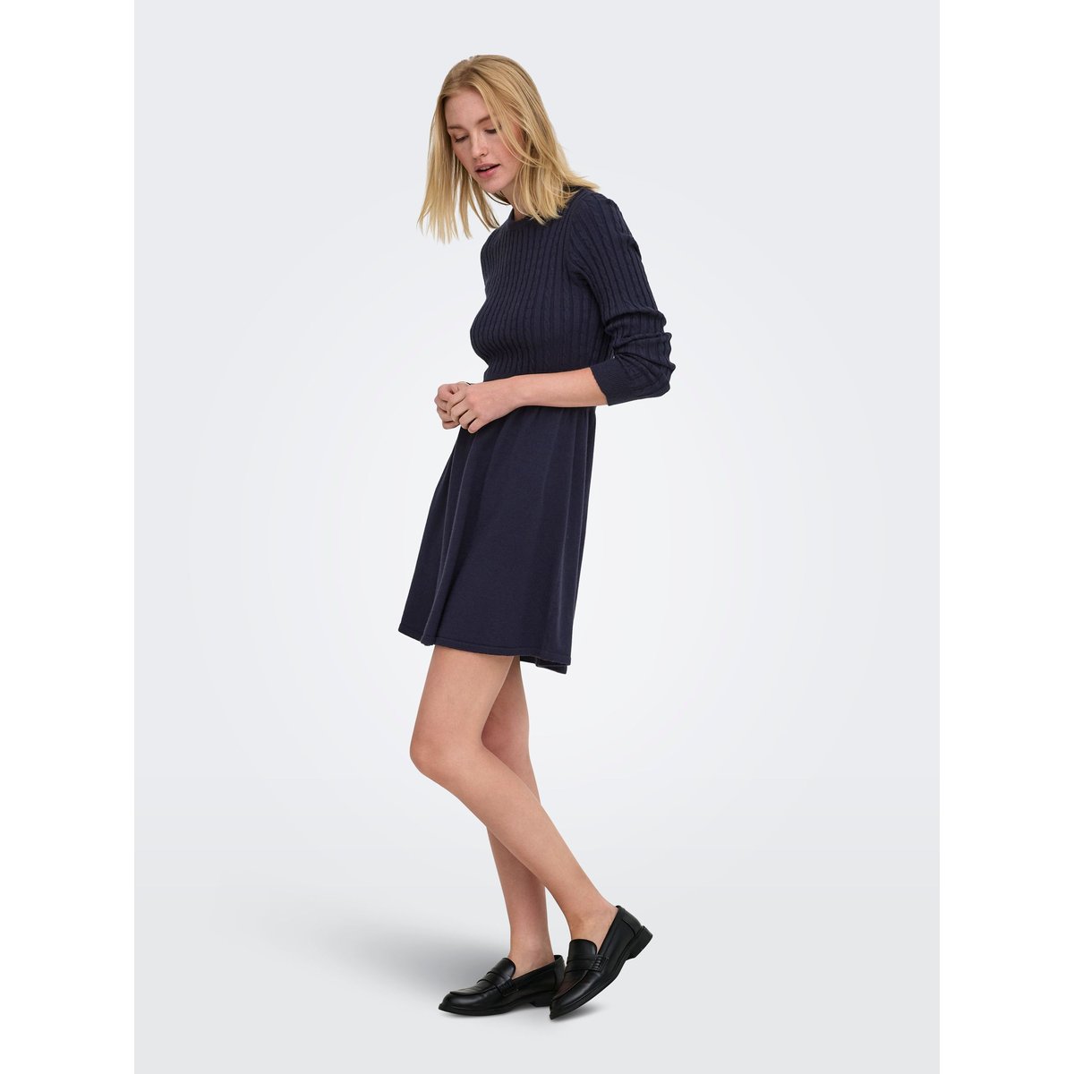 Robe En Maille navy blazer 1, ONLY