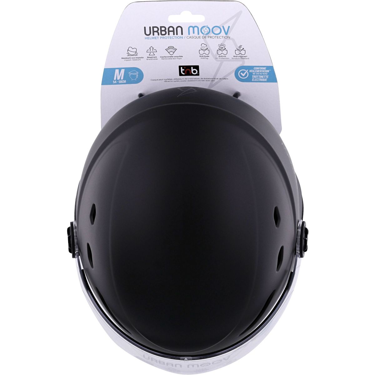 Casque Taille M - Noir noir, TNB
