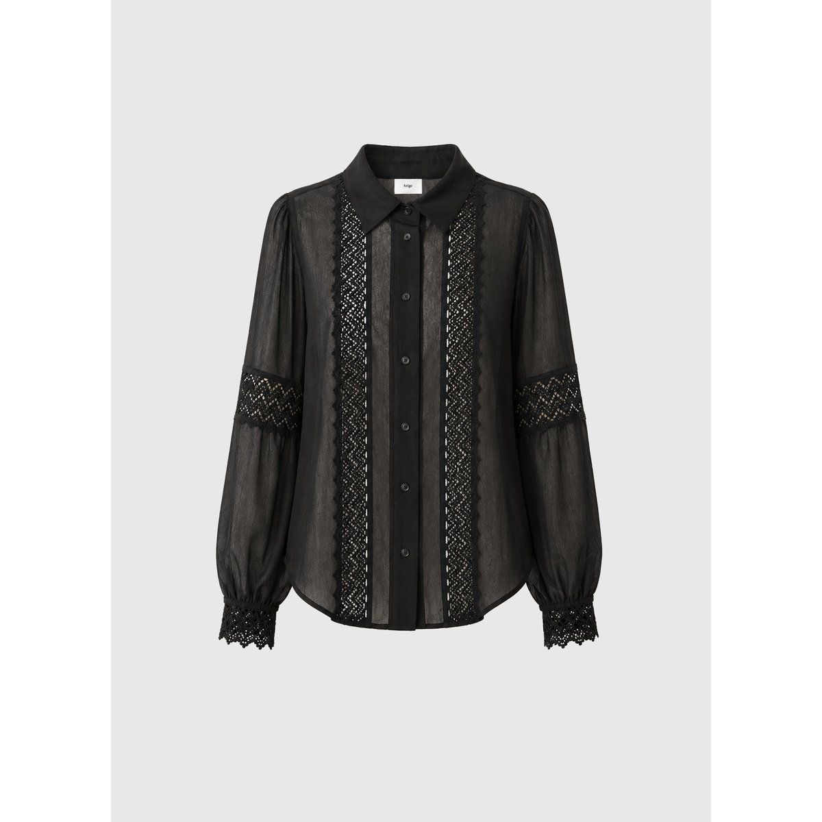 Chemise SIDONY noir, AN'GE