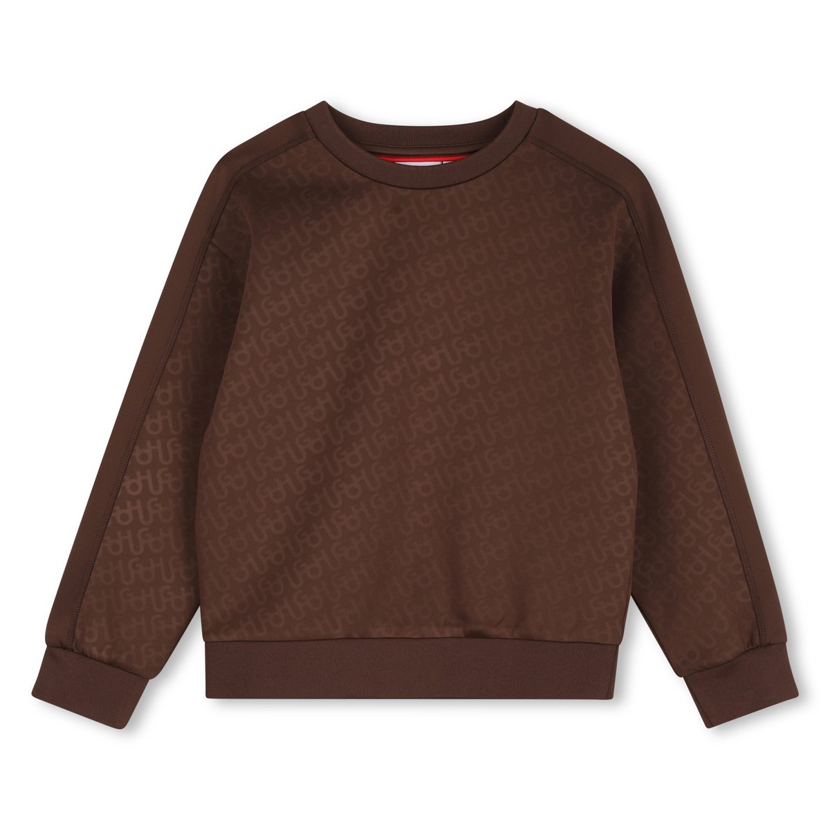 Sweat manches longues chicory coffee, HUGO KIDSWEAR
