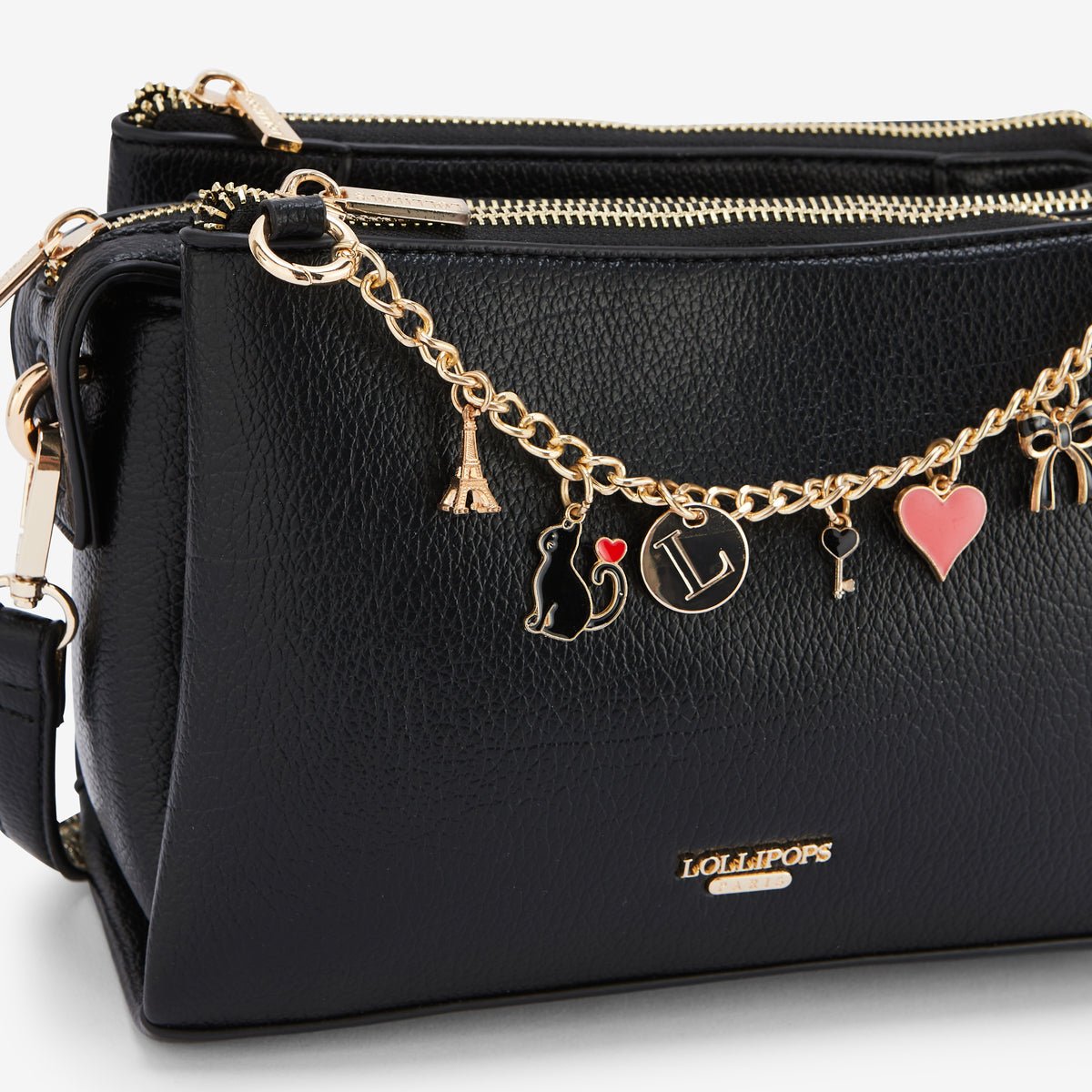 Sac multi poches  Roselaine doré, LOLLIPOPS