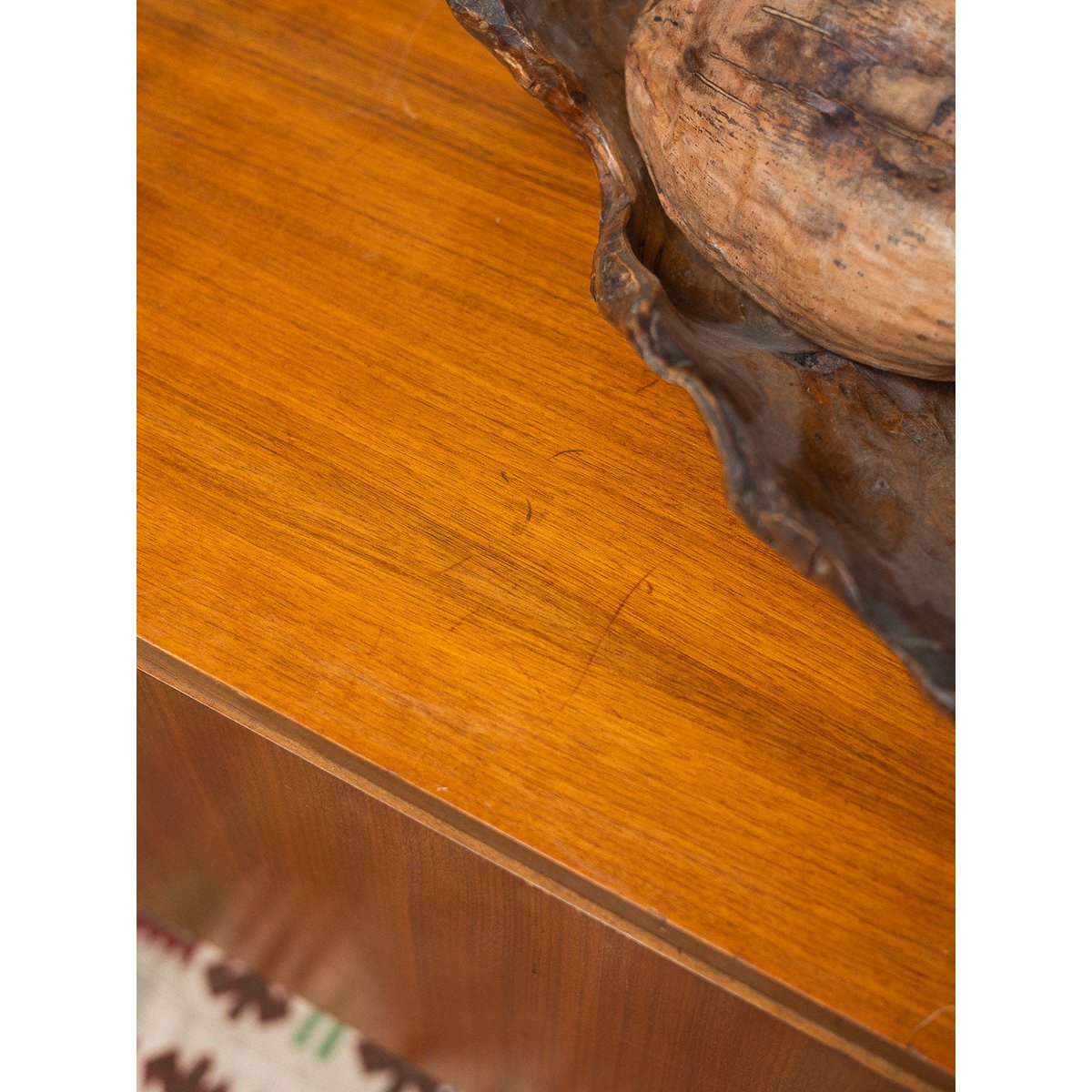 Enfilade scandinave Margaret N°496 - Bon état bois foncé, DEBONGOUT