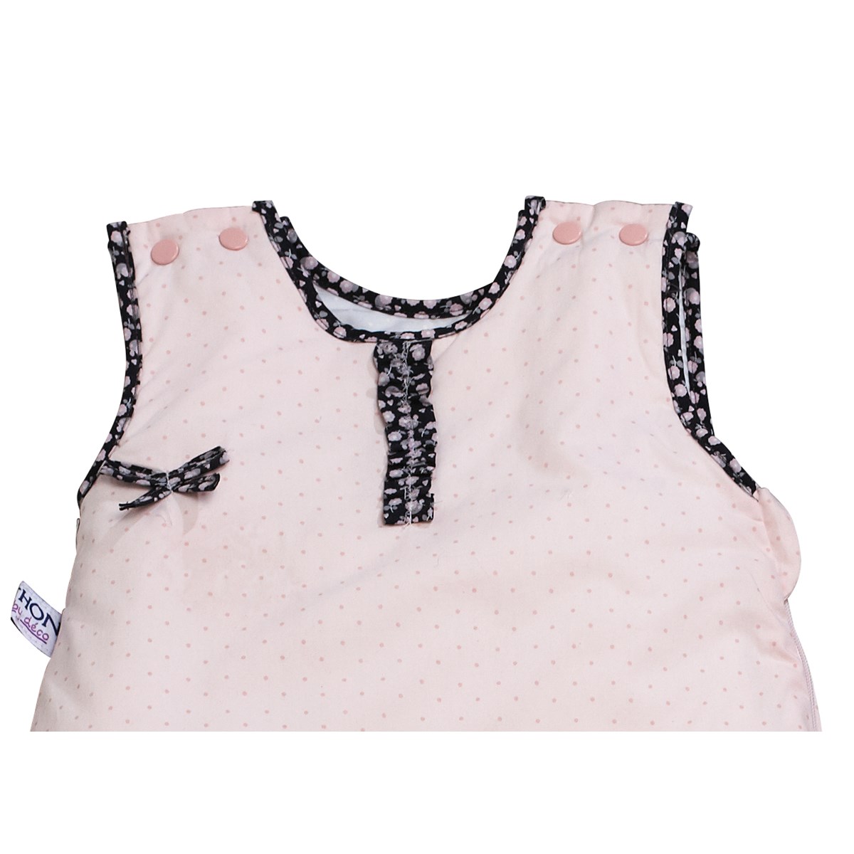 Gigoteuse été en coton rose, SAUTHON