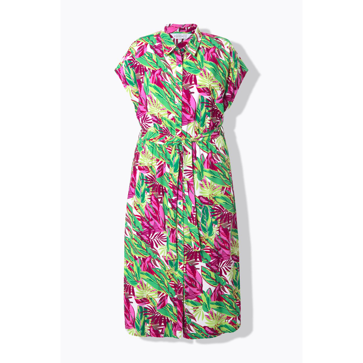 Robe maxi oversize, imprimé jungle vert émeraude, STUDIO UNTOLD