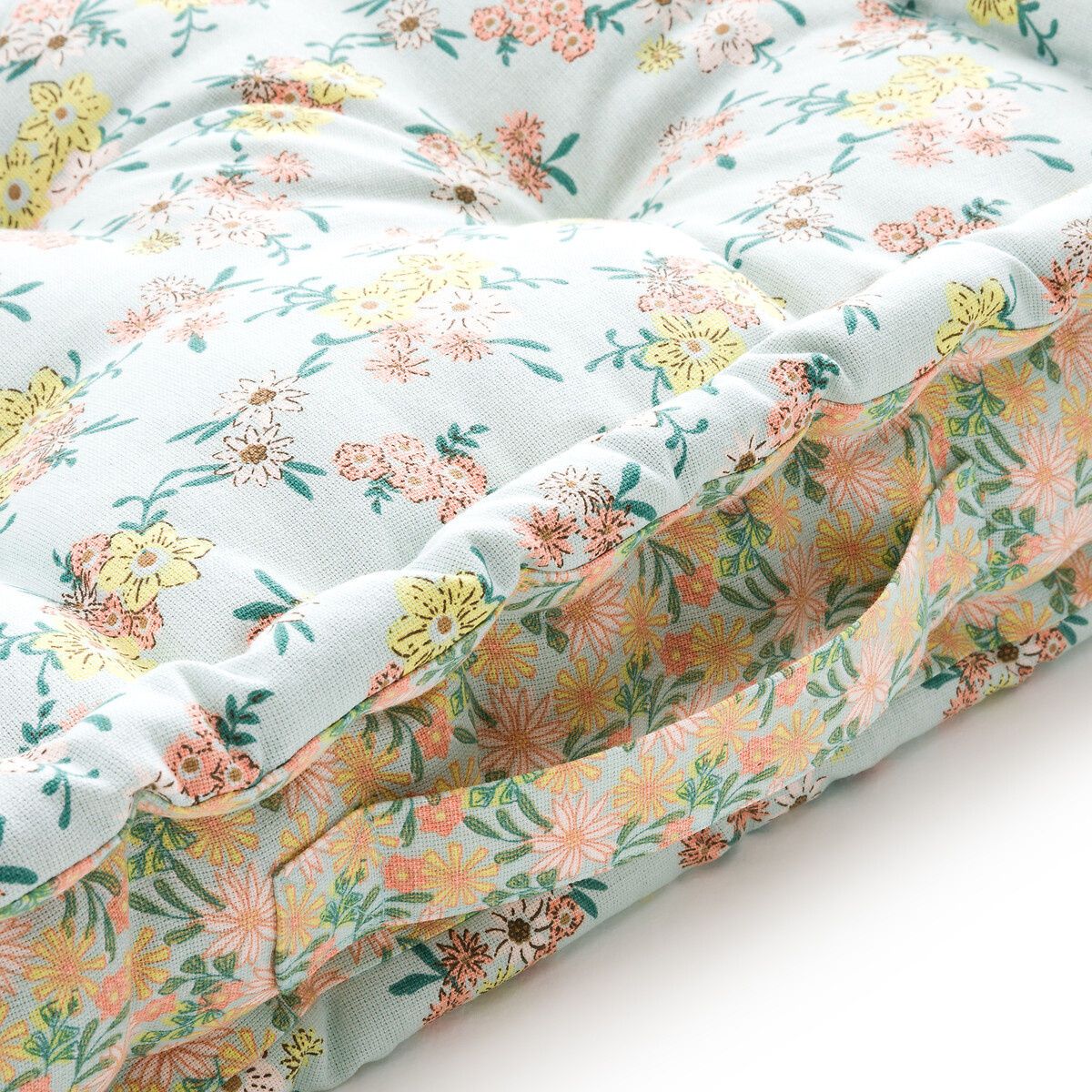 Coussin de sol capitonné, Marigold multicolore, LA REDOUTE INTERIEURS