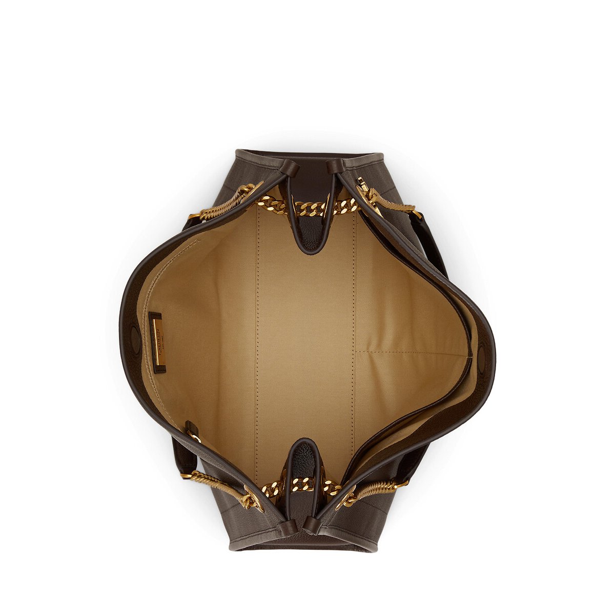 Sac à main en cuir, BRADLEY LARGE marron, LAUREN RALPH LAUREN