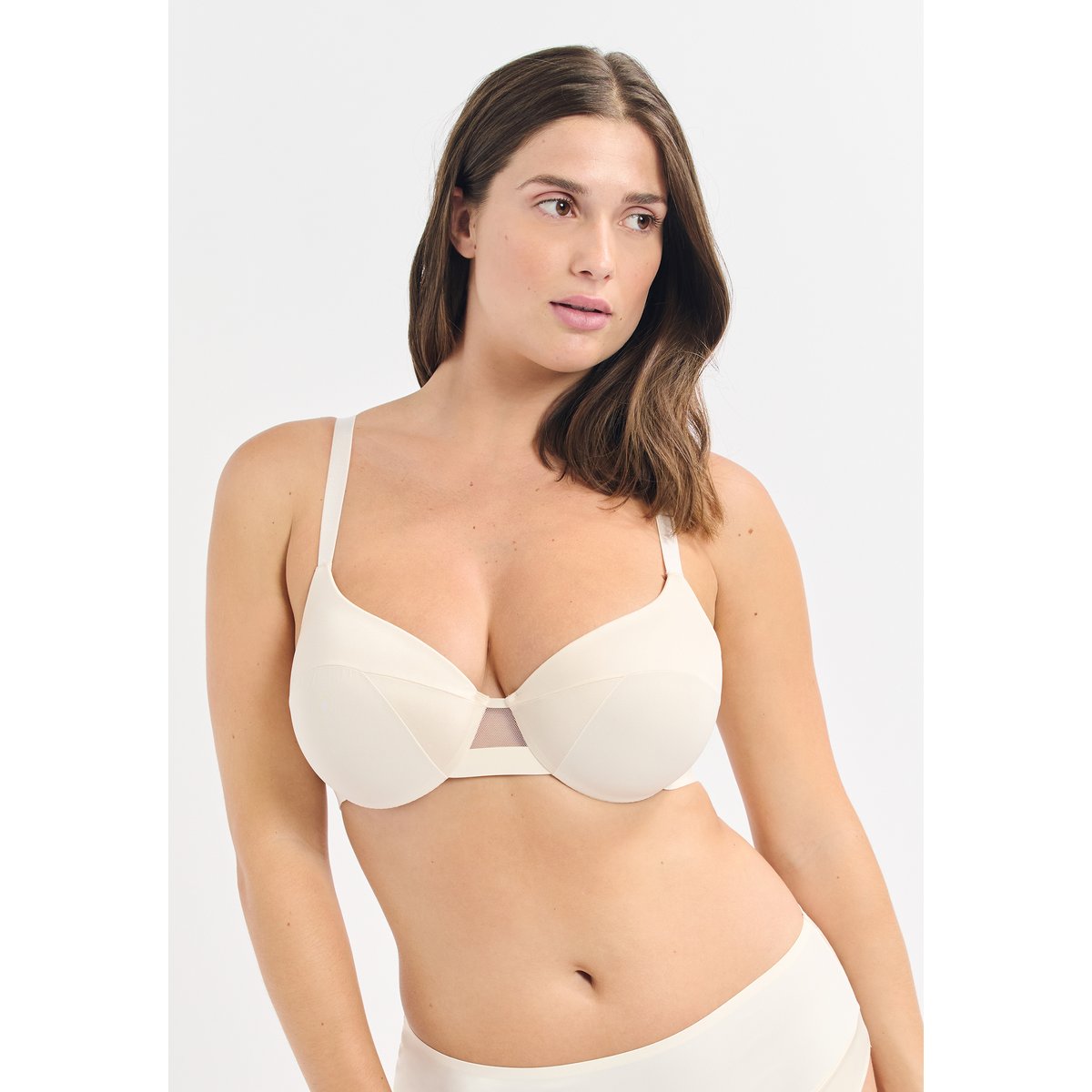 Soutien-gorge N.4 - Le coques fines en microfibre PURE ECLAT ecru, ETAM