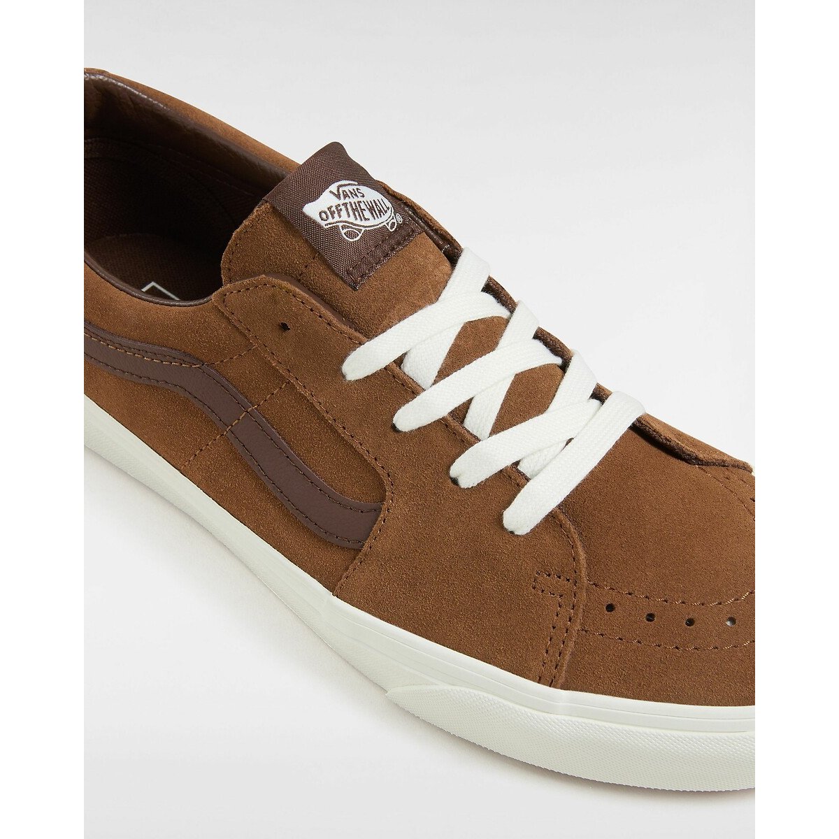 Baskets cuir SK8-Low marron, VANS