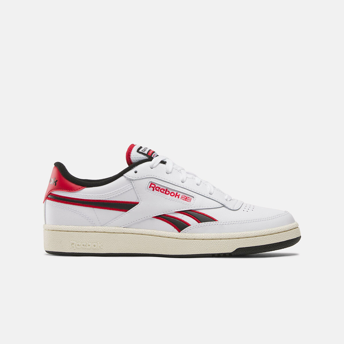 Baskets Club C Revenge blanc/noir/rouge, REEBOK CLASSICS