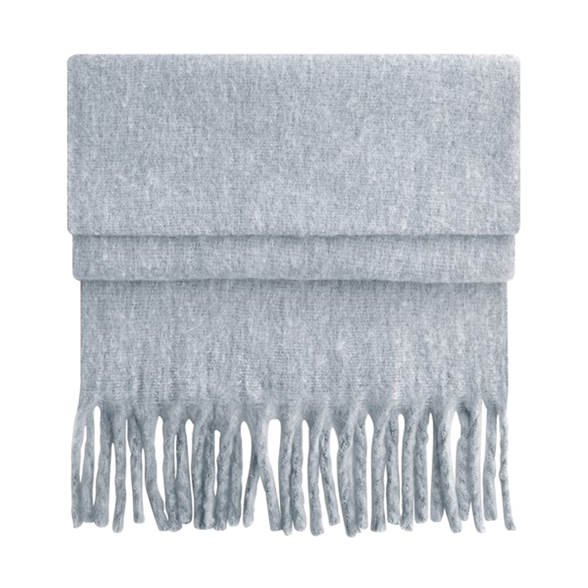 Écharpe motif/style duveteux gris, BEECHFIELD