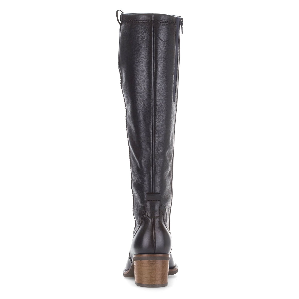 Bottes en cuir à talon décroché bleu, GABOR