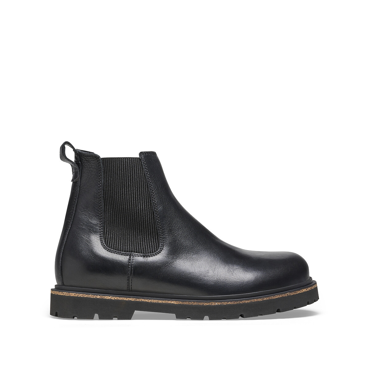 Bottines Chelsea cuir HIGHWOOD noir, BIRKENSTOCK