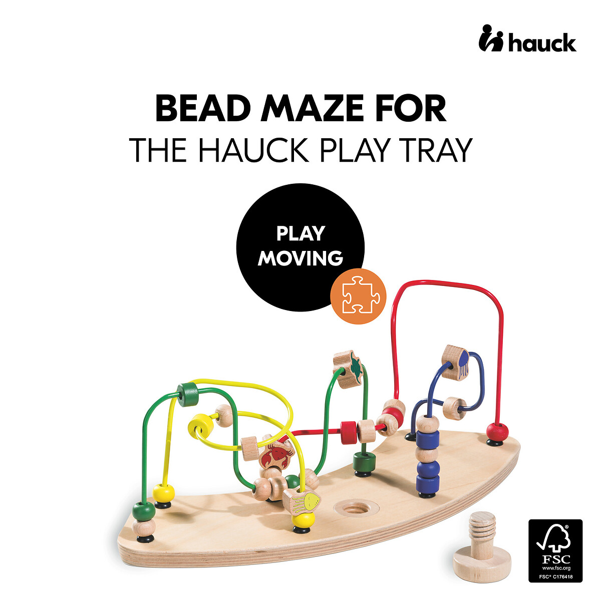 Play Moving Wooden Playset multi-coloured, HAUCK