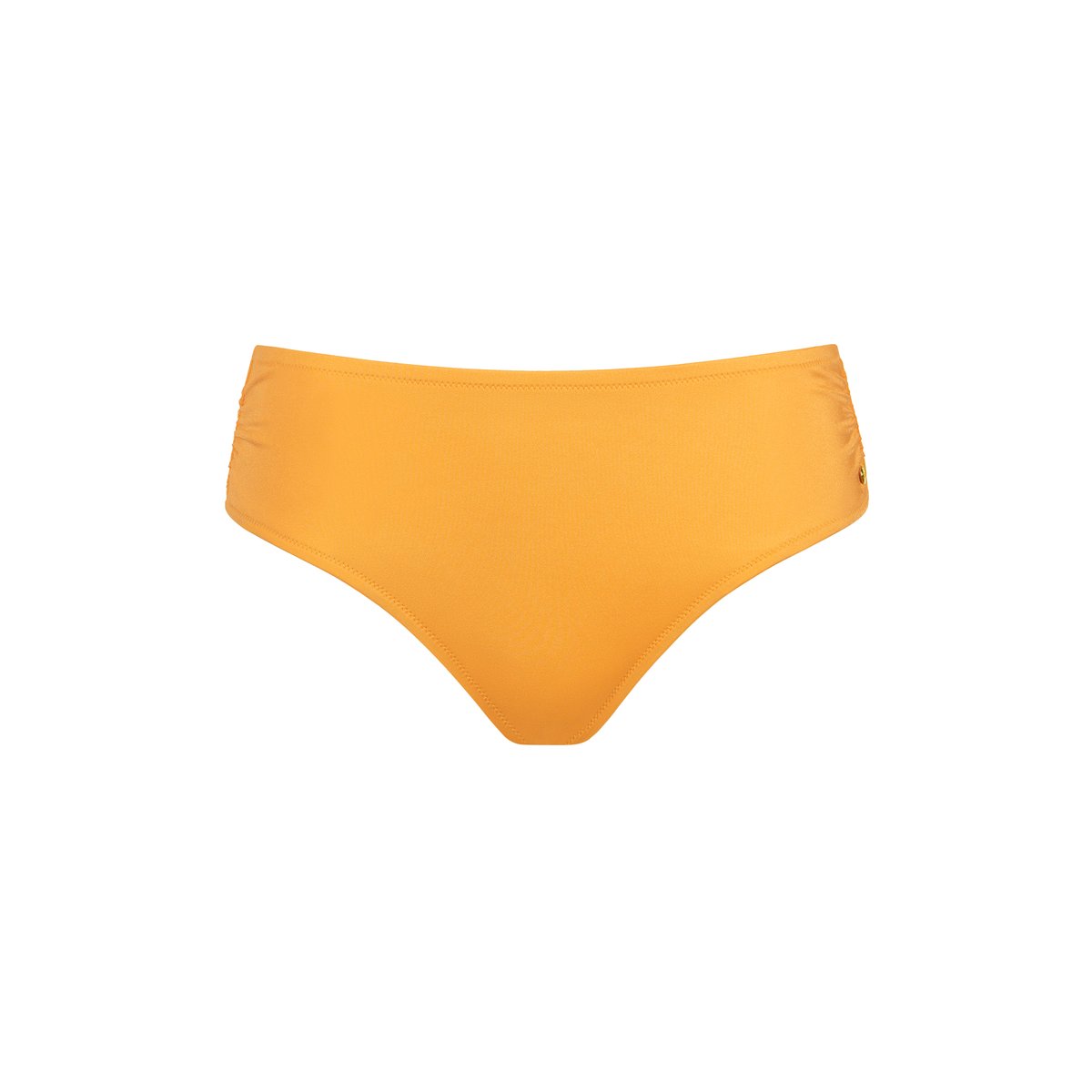 Bas maillot slip de bain taille haute KARPATHOS jaune, LISCA