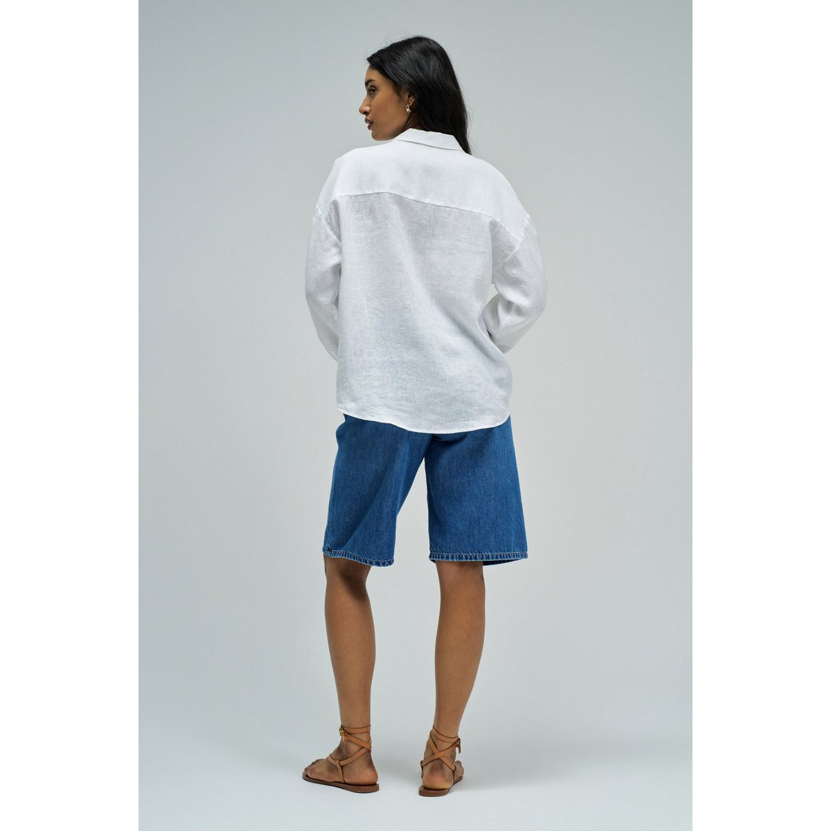 CHEMISE EN LIN blanc, SALSA JEANS