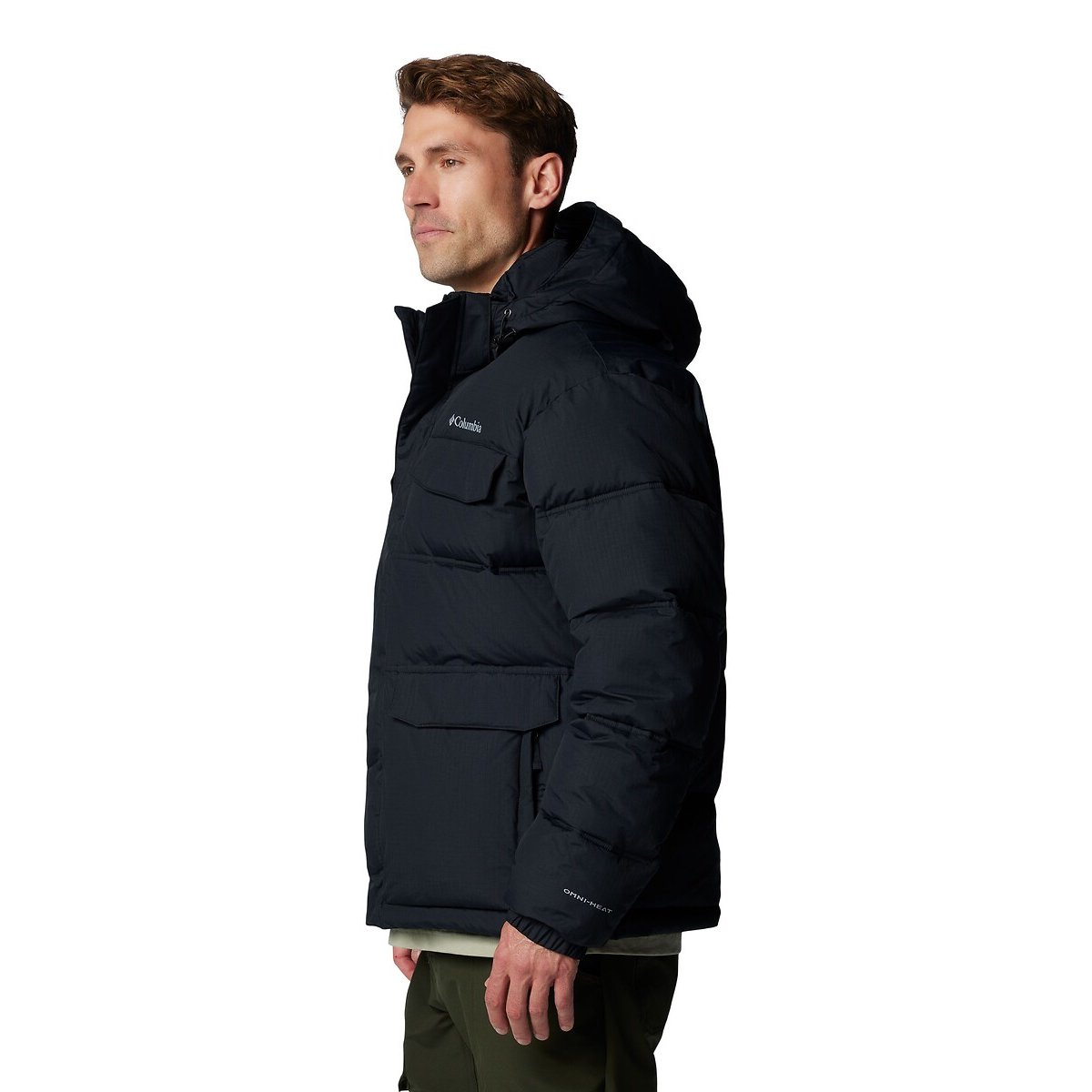 Landroamer Hooded Padded Jacket black, COLUMBIA