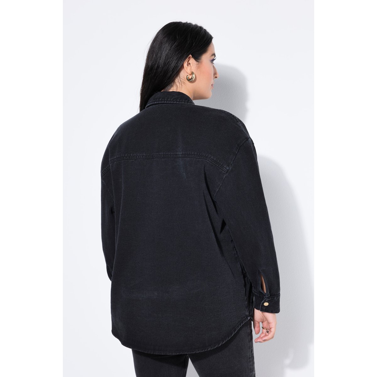 Chemise en jean oversize noir, STUDIO UNTOLD