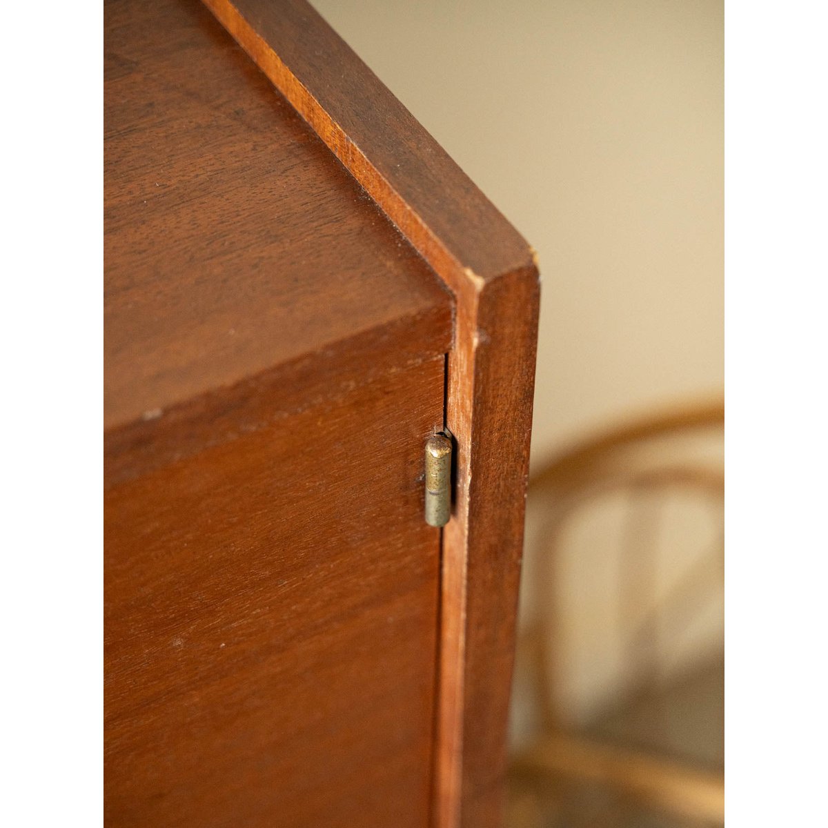 Commode années 60 Olga N°1102 - Bon état bois foncé, DEBONGOUT