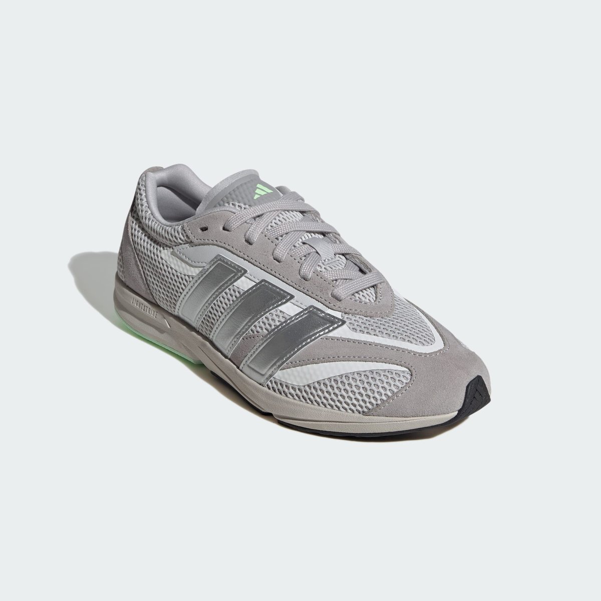 Chaussure Lightblaze Lp grey two / silver metallic / semi green spark, ADIDAS SPORTSWEAR