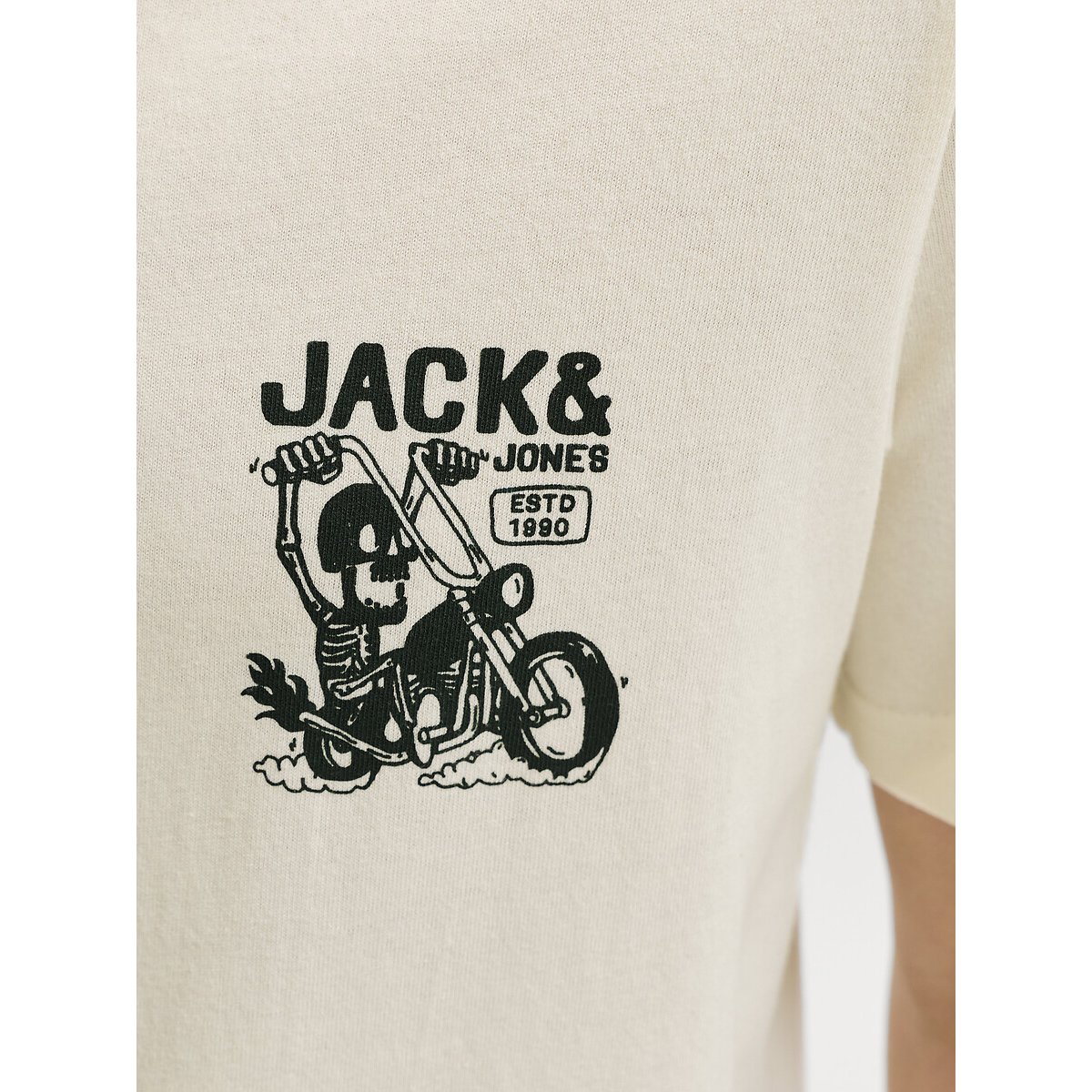 Short Sleeve T-Shirt beige, JACK & JONES JUNIOR