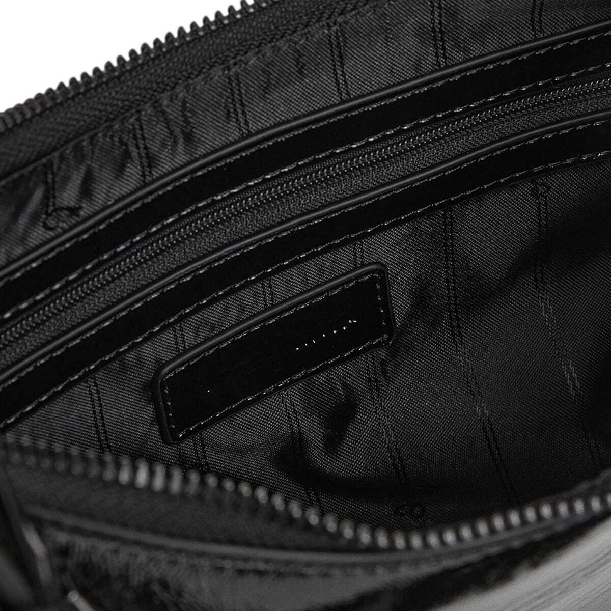 Sac Demi-Lune Effet Cuir noir, PEPE JEANS