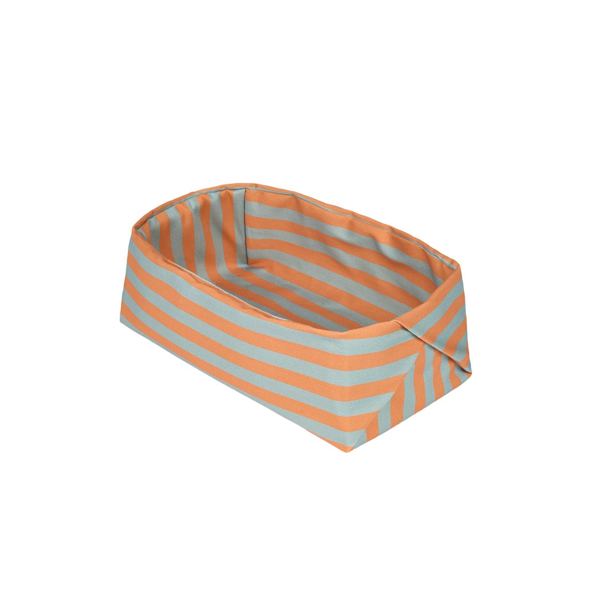 Panier à Pain rayures bleues et orange, NOBODINOZ