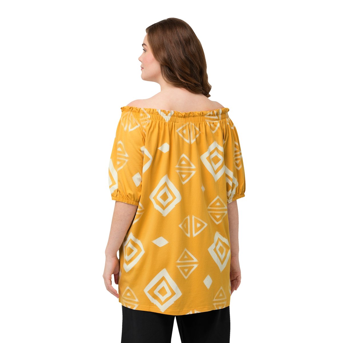 T-shirt en coton bio sable, ULLA POPKEN