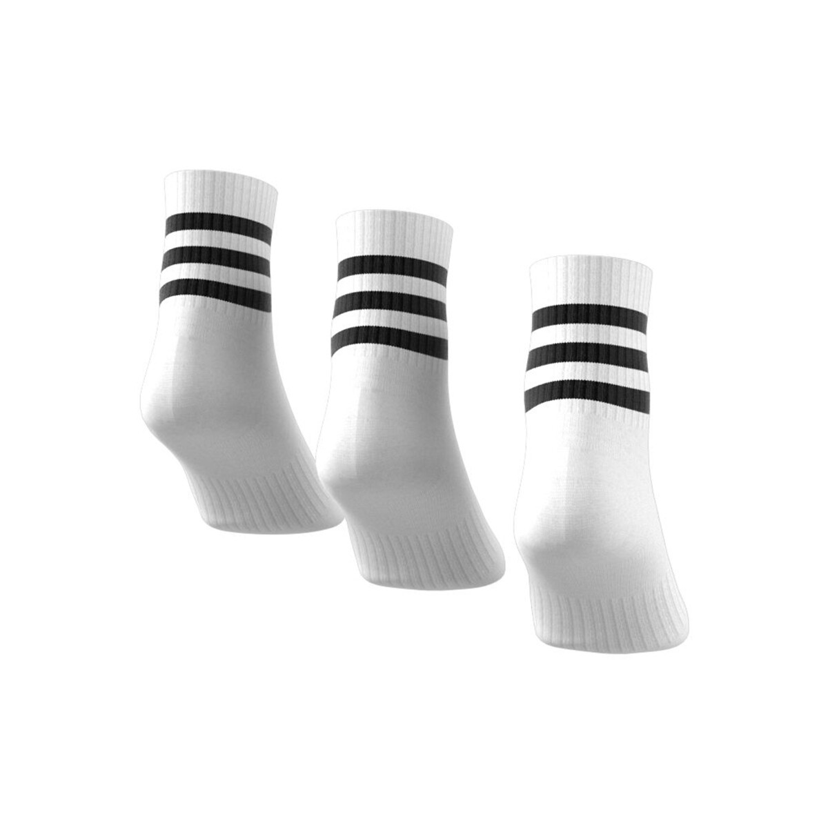 Lot de 3 paires de chaussettes hautes blanc + blanc + blanc, adidas Performance