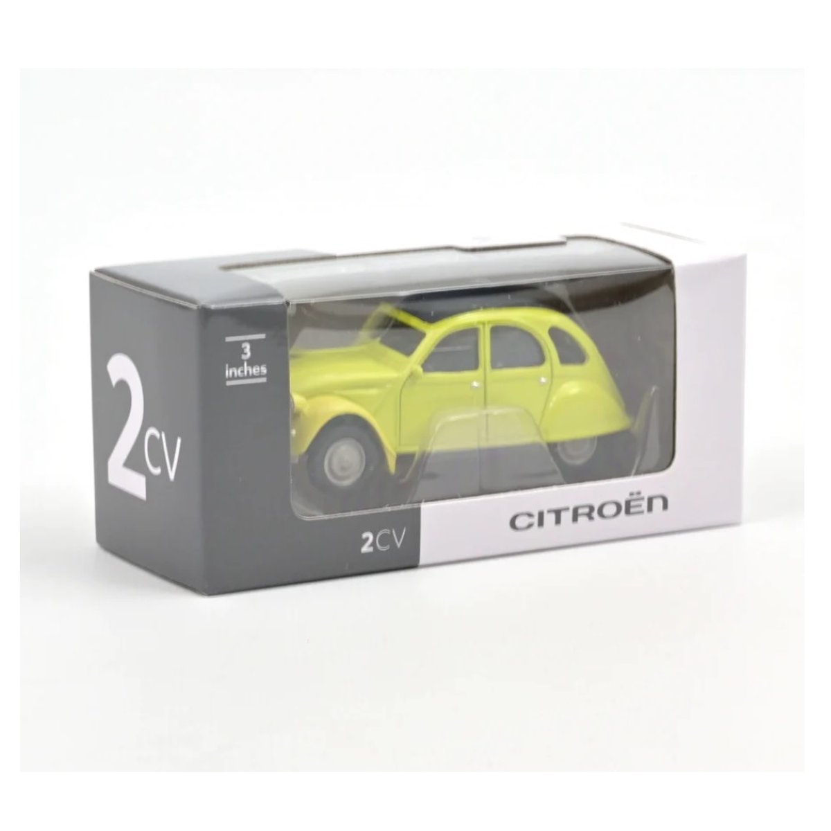 Voiture miniature Citroën 2CV 1978 jaune, NOREV