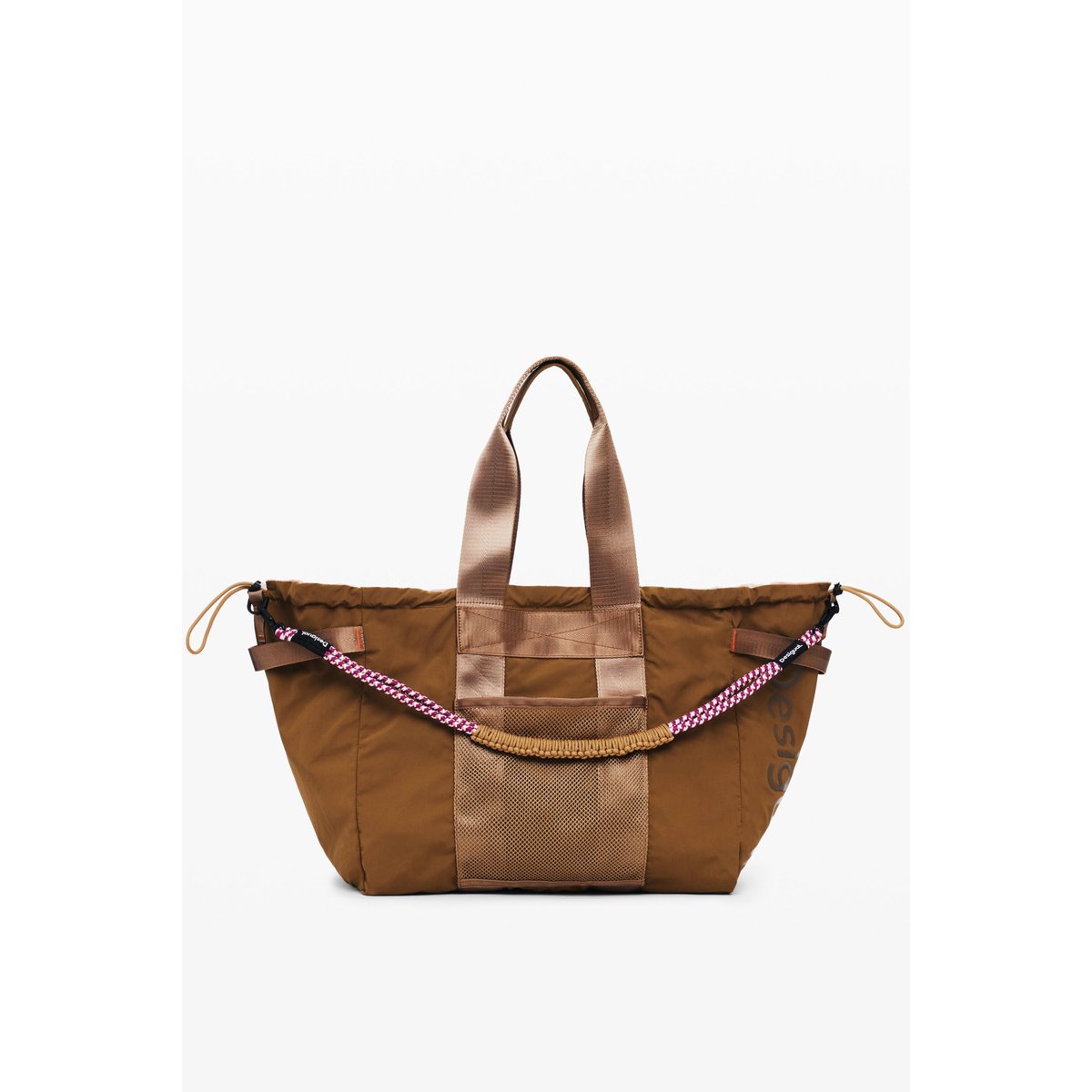 Sac en nylon réversible de taille moyenne rouge, DESIGUAL
