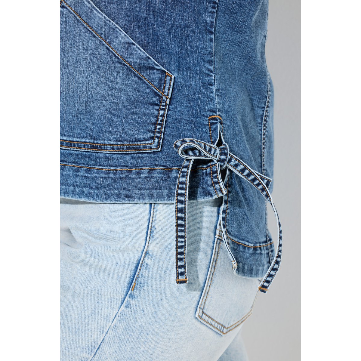Veste en jean oversize bleu jean, ULLA POPKEN