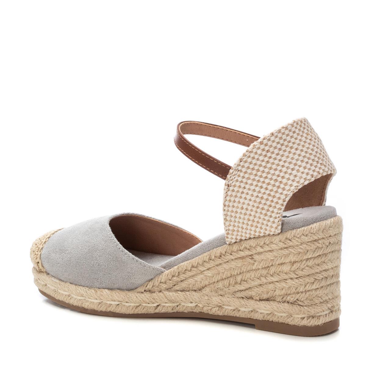 Chaussure Espadrilles Coin Décontractée Boucle argenté, XTI
