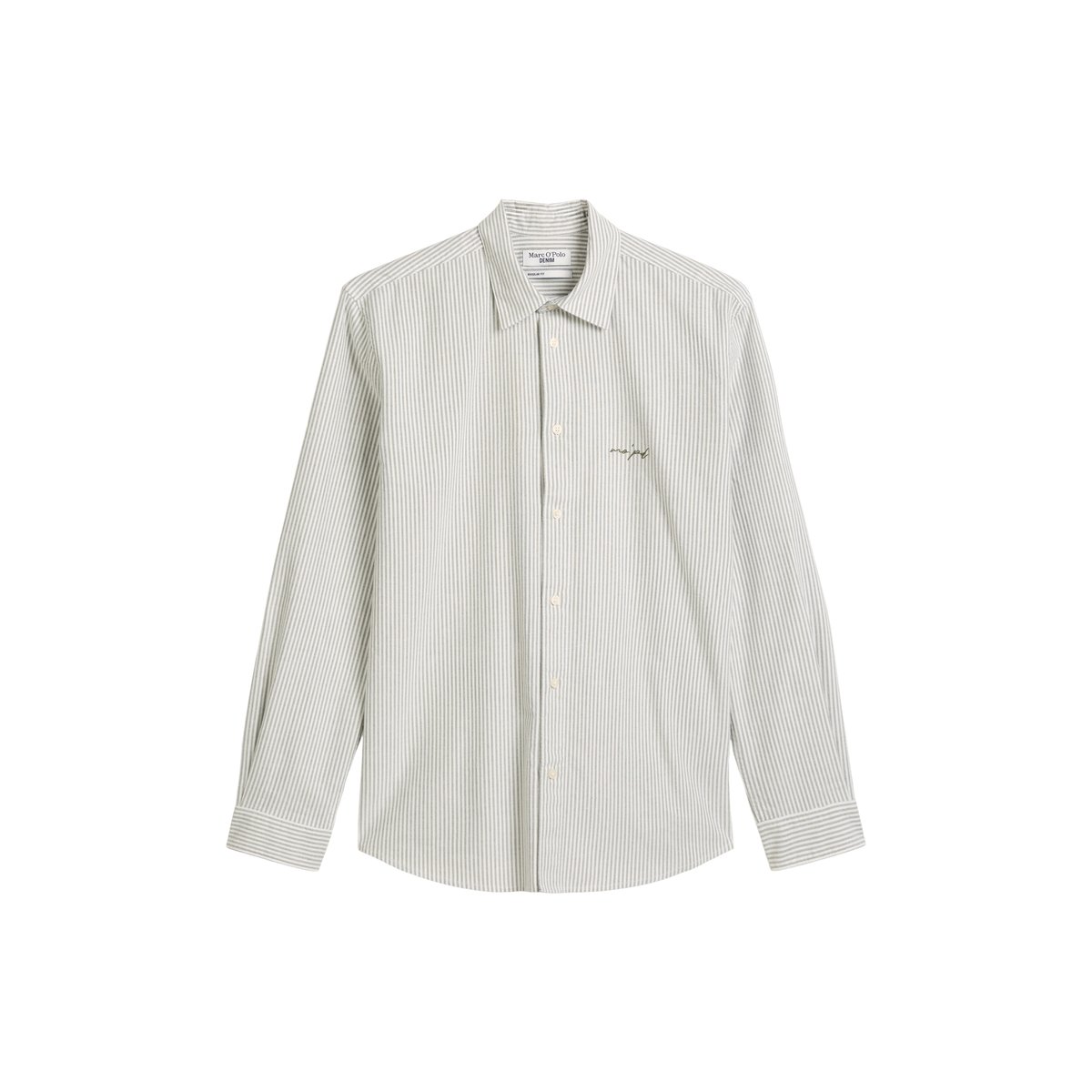 Chemise Oxford régulière en coton bio beige, MARC O’POLO DENIM