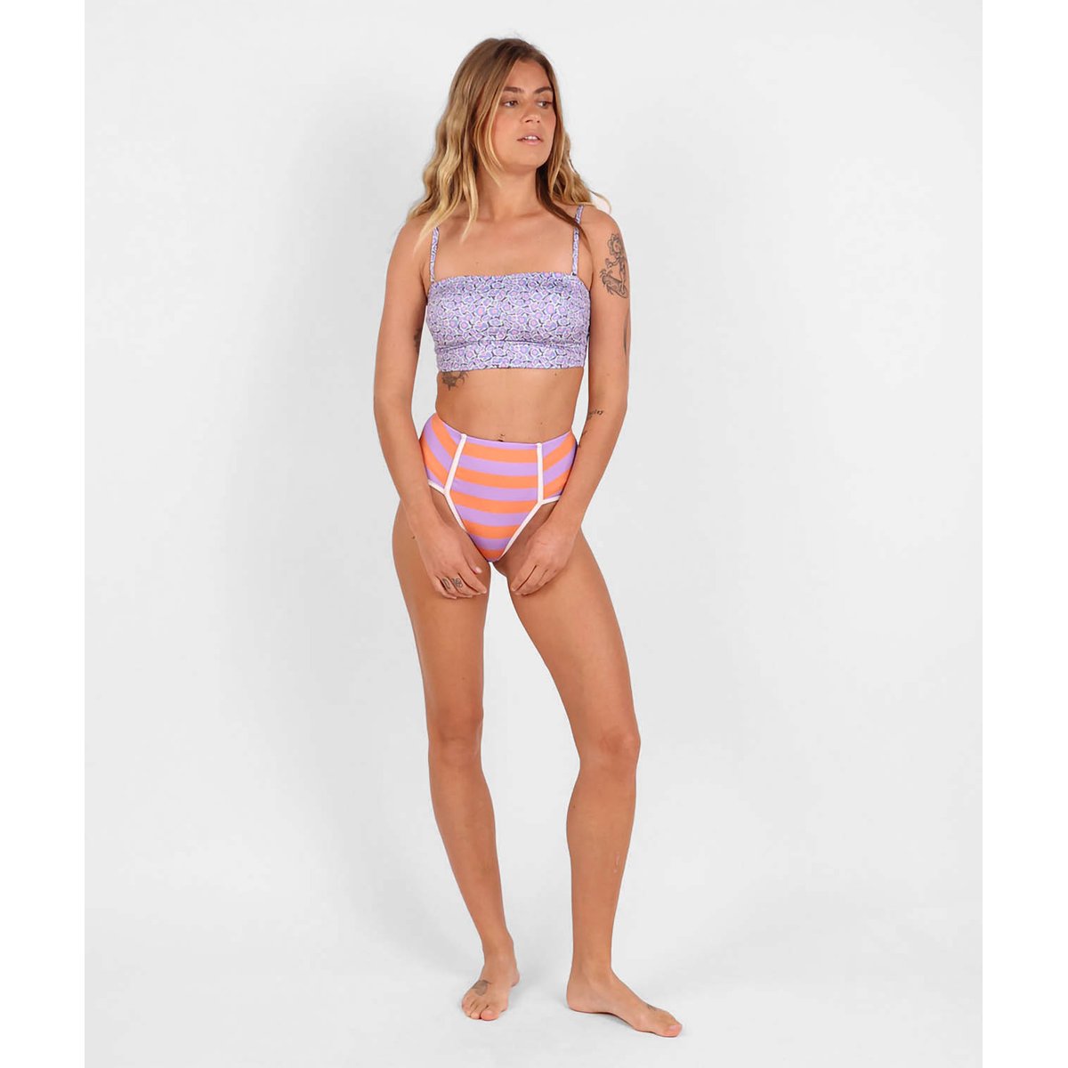 Culotte surf rayée BERRY terracota, OXBOW