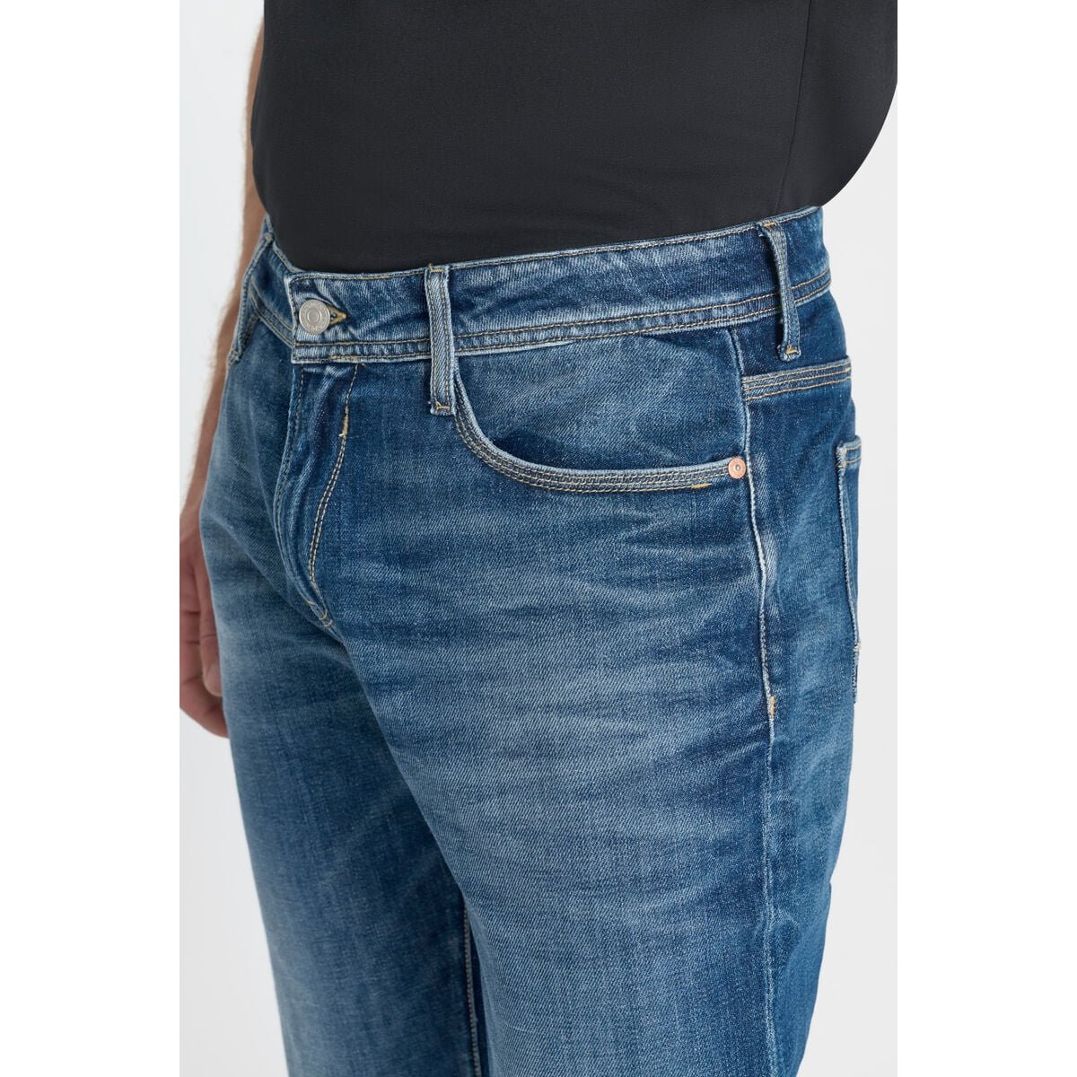 Jeans droite 800/12, longueur 34 blue, LE TEMPS DES CERISES