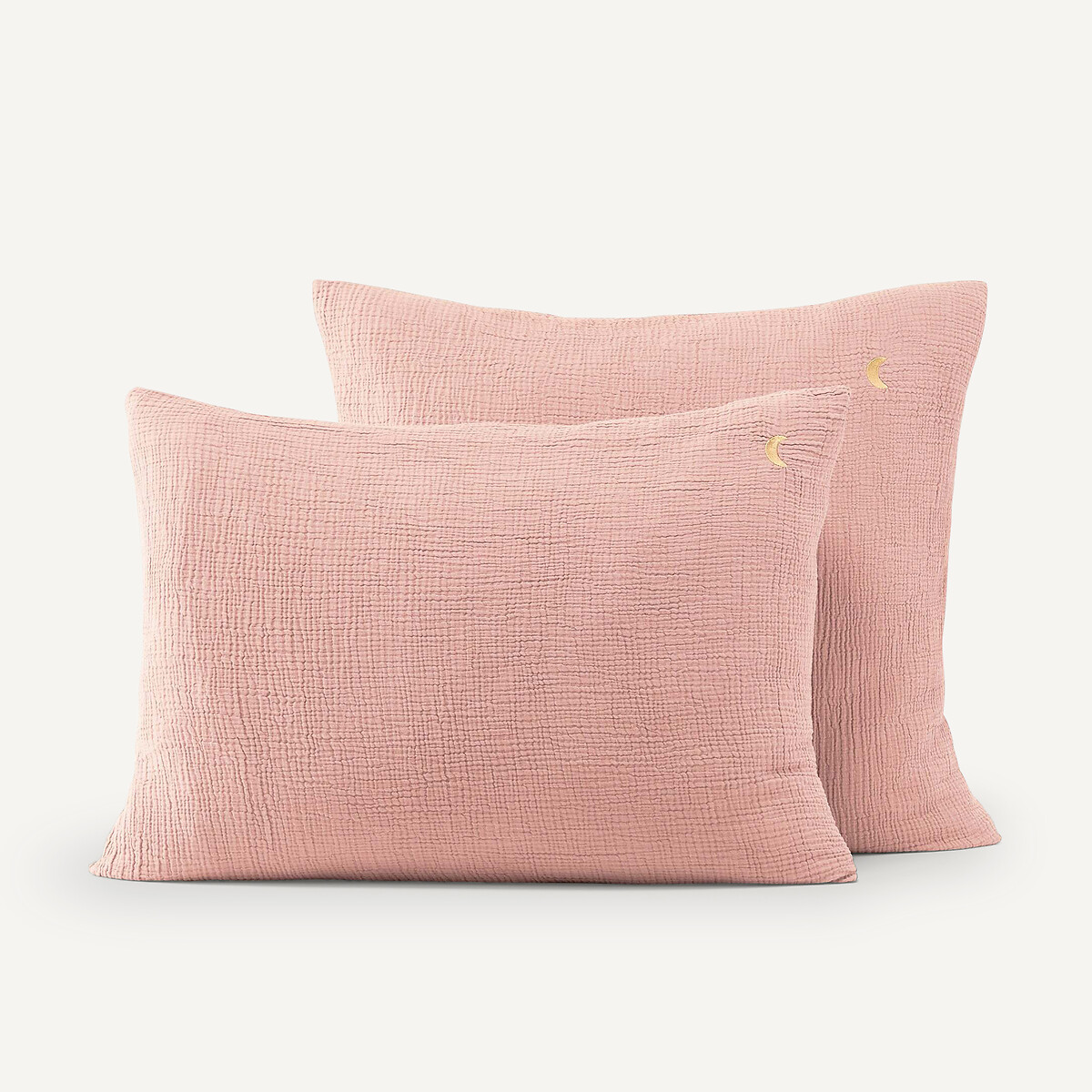 Kussensloop in biologisch tetra, Cuddly roze, AM.PM