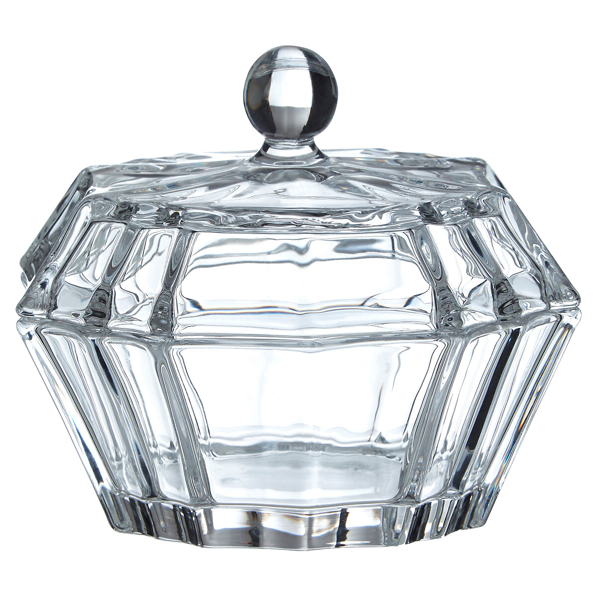 Louvre Glass Storage Jar  transparent, SO'HOME