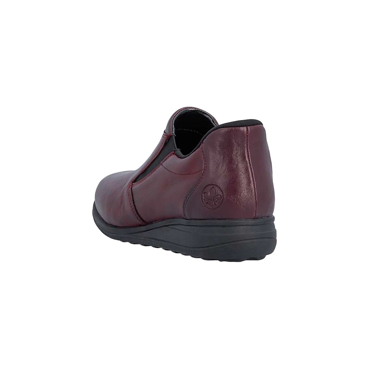 Basket Cuir rouge, RIEKER