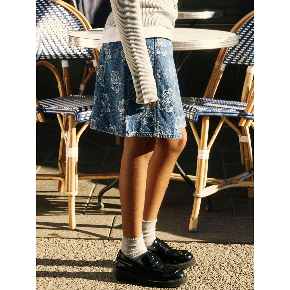 Jupe medium blue denim, NAME IT